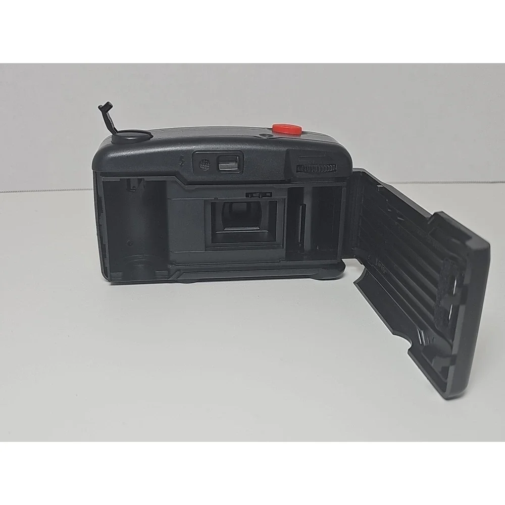 Vintage Snap Sights‎ Gray Poratble 35mm Point & Shoot Film Camera Built In Flash